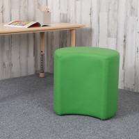 Flash Furniture ZB-FT-045C-18-GREEN-GG Soft Seating Collaborative Moon for Classrooms and Common Spaces - 18